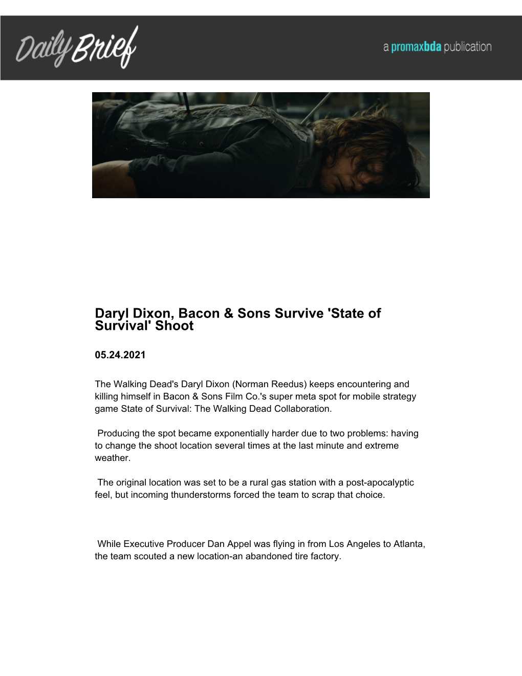 Daryl Dixon, Bacon & Sons Survive