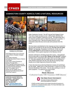 Coshocton County Agriculture & Natural Resources