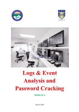 Logs & Event Analysis and Password Cracking