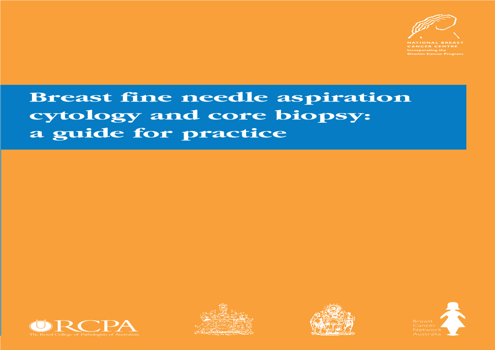 Breast Fine Needle Aspiration Cytology And Core Biopsy A Guide For Practice Docslib 6546