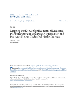 Mapping the Knowledge Economy of Medicinal