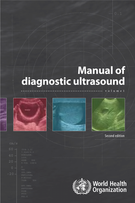 Manual of Diagnostic Ultrasound Volume1