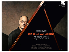DIABELLI VARIATIONS ANDREAS STAIER Fortepiano After Conrad Graf