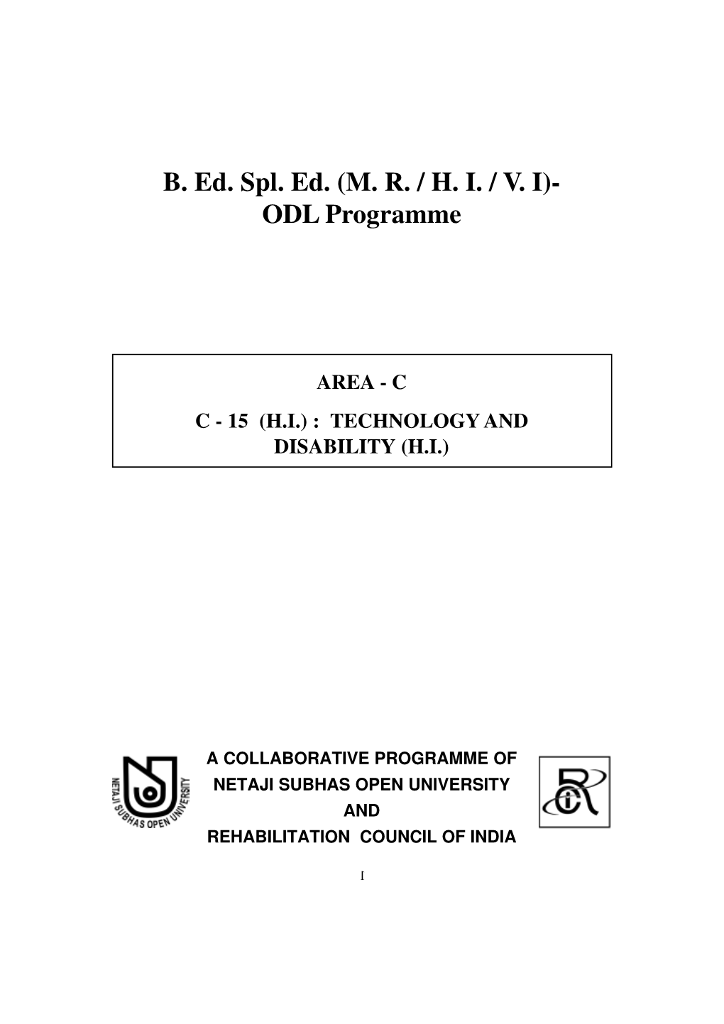 2.3 Computer Based Training Aids/Equipment for Management of Speech (Dr