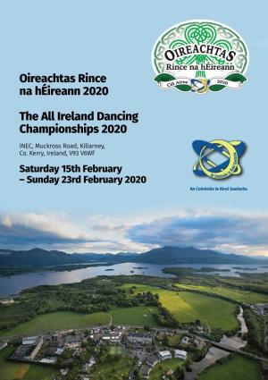 Oireachtas Rince Na Héireann 2020 the All Ireland Dancing Championships 2020