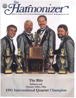 The Ritz 1991 International Quartet Champion