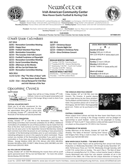 Newsletter They Put on a Great Show and Hopefully We Can Get Them Back Next Year