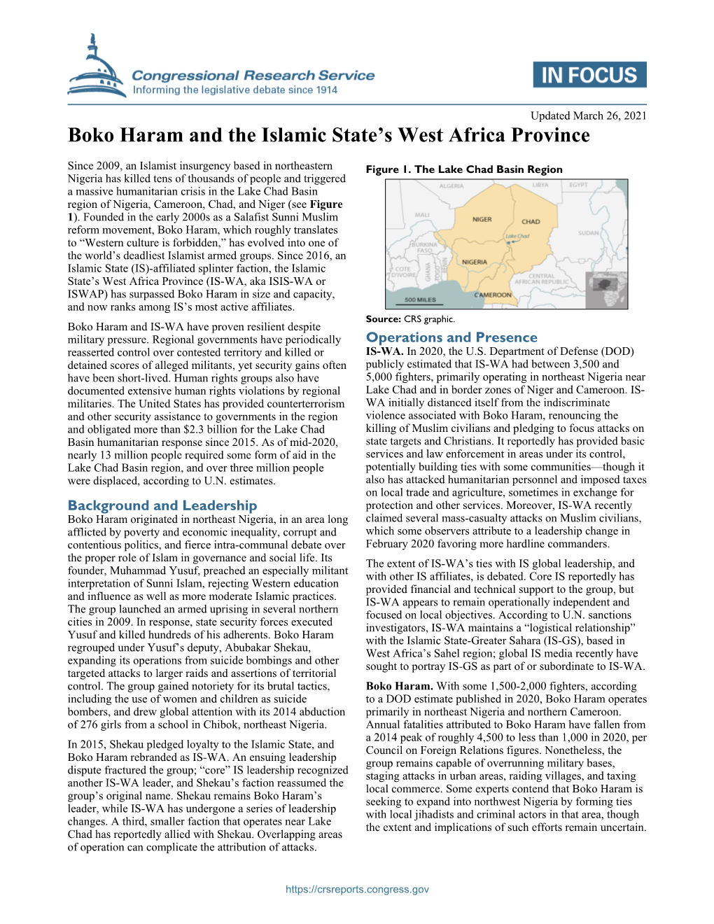 Boko Haram and the Islamic State's West Africa Province