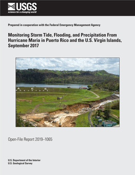 Monitoring Storm Tide, Flooding, and Precipitation from Hurricane Maria in Puerto Rico and the U.S. Virgin Islands, September 2017