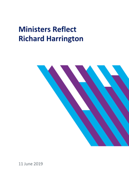 Ministers Reflect Richard Harrington