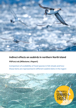 Indirect Effects on Seabirds in Northern North Island POP2017-06 (Milestone 7 Report)