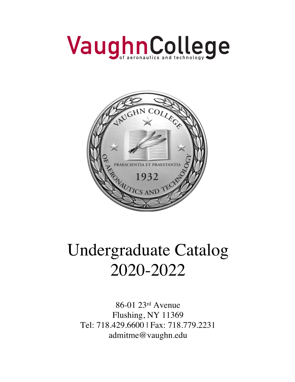 Undergraduate Catalog 2020-2022