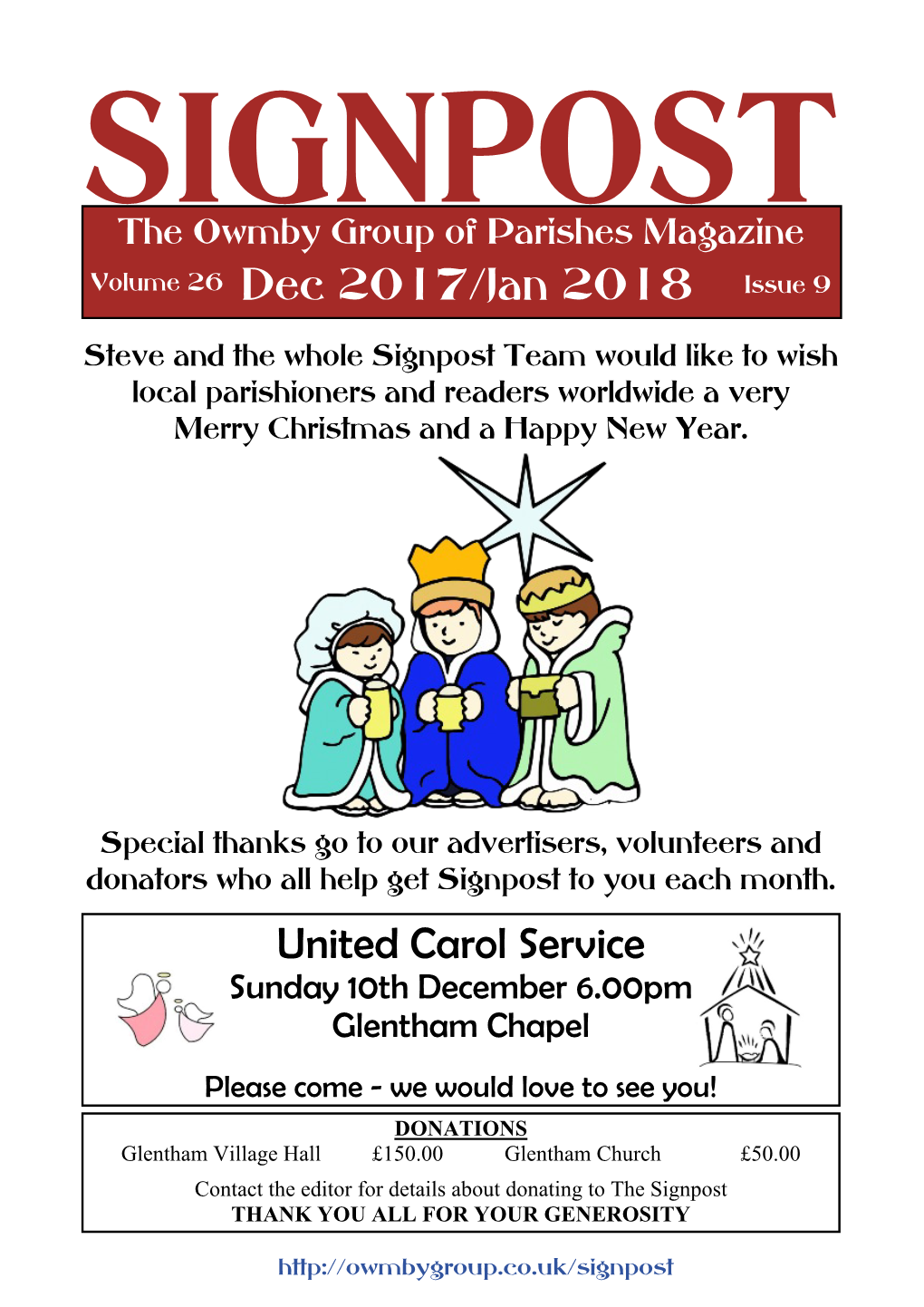 Dec 2017/Jan 2018 Issue 9 United Carol Service