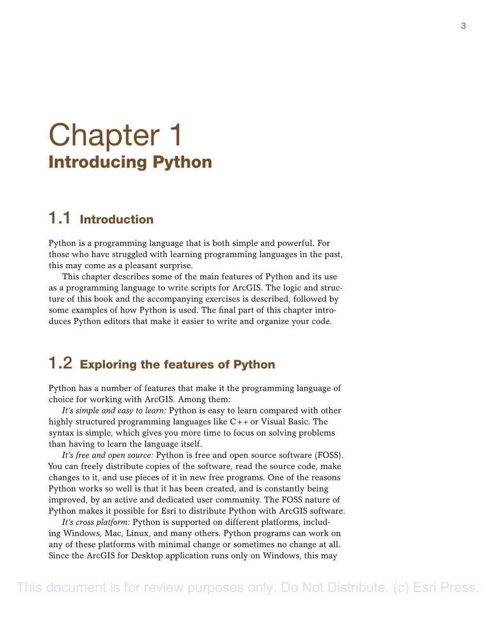Chapter 1 Introducing Python