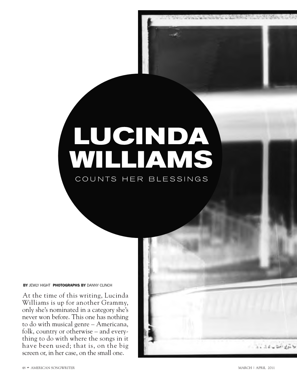 Lucinda Williams Countsherblessings