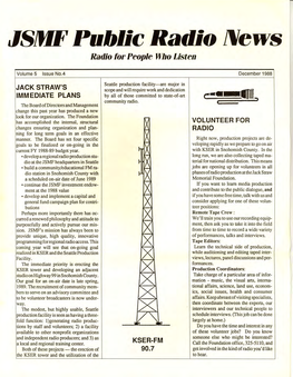 JSMF Pubhc Radio News Radio for People Who Listen