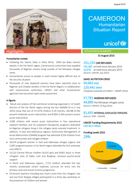 CAMEROON Humanitarian Situation Report