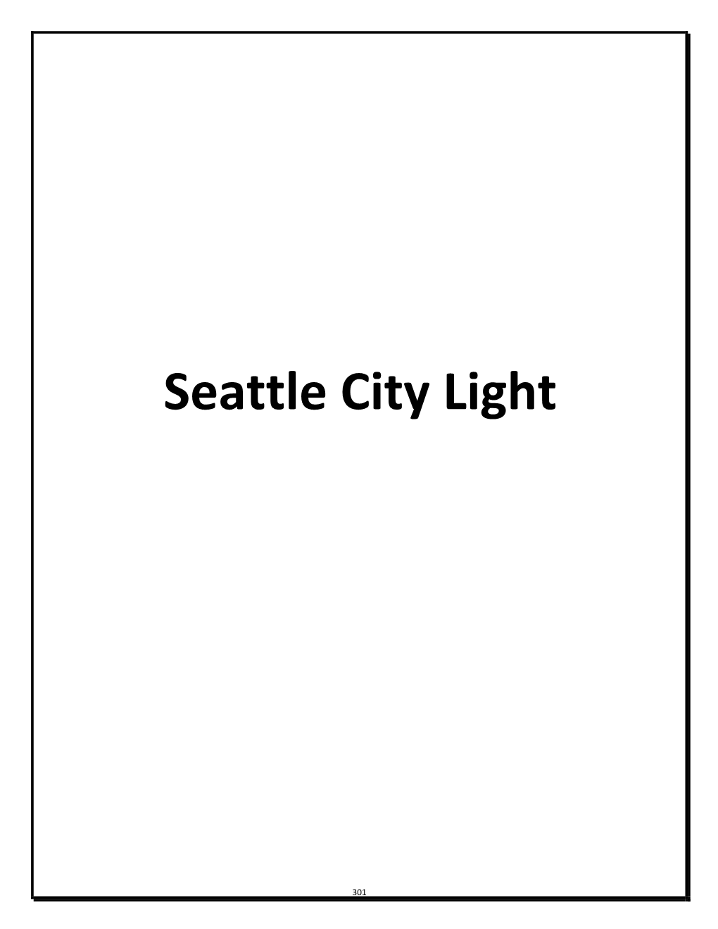 Seattle City Light