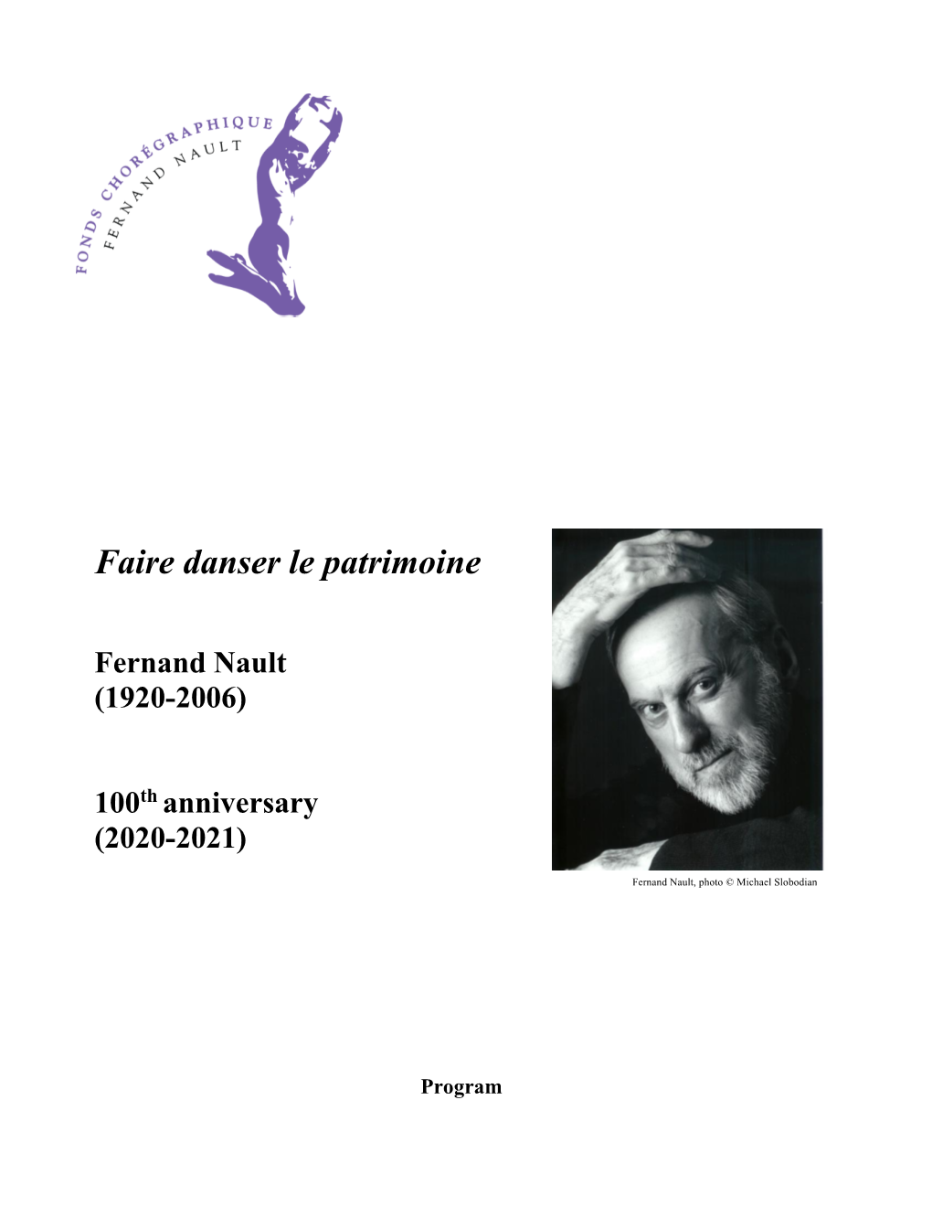 Faire Danser Le Patrimoine