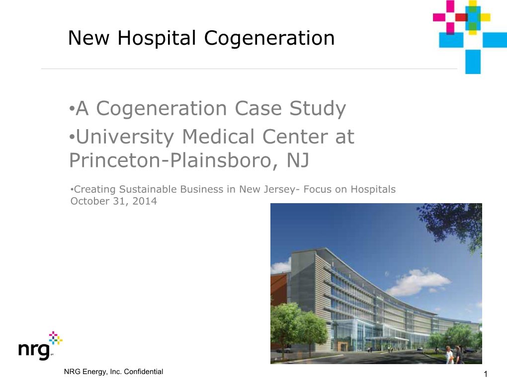 New Hospital Cogeneration
