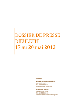 DP De Presse Dieulefit 2013