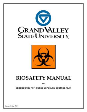 Biosafety Outline