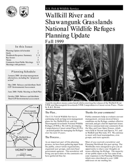 Wallkill River and Shawangunk Grasslands National Wildlife