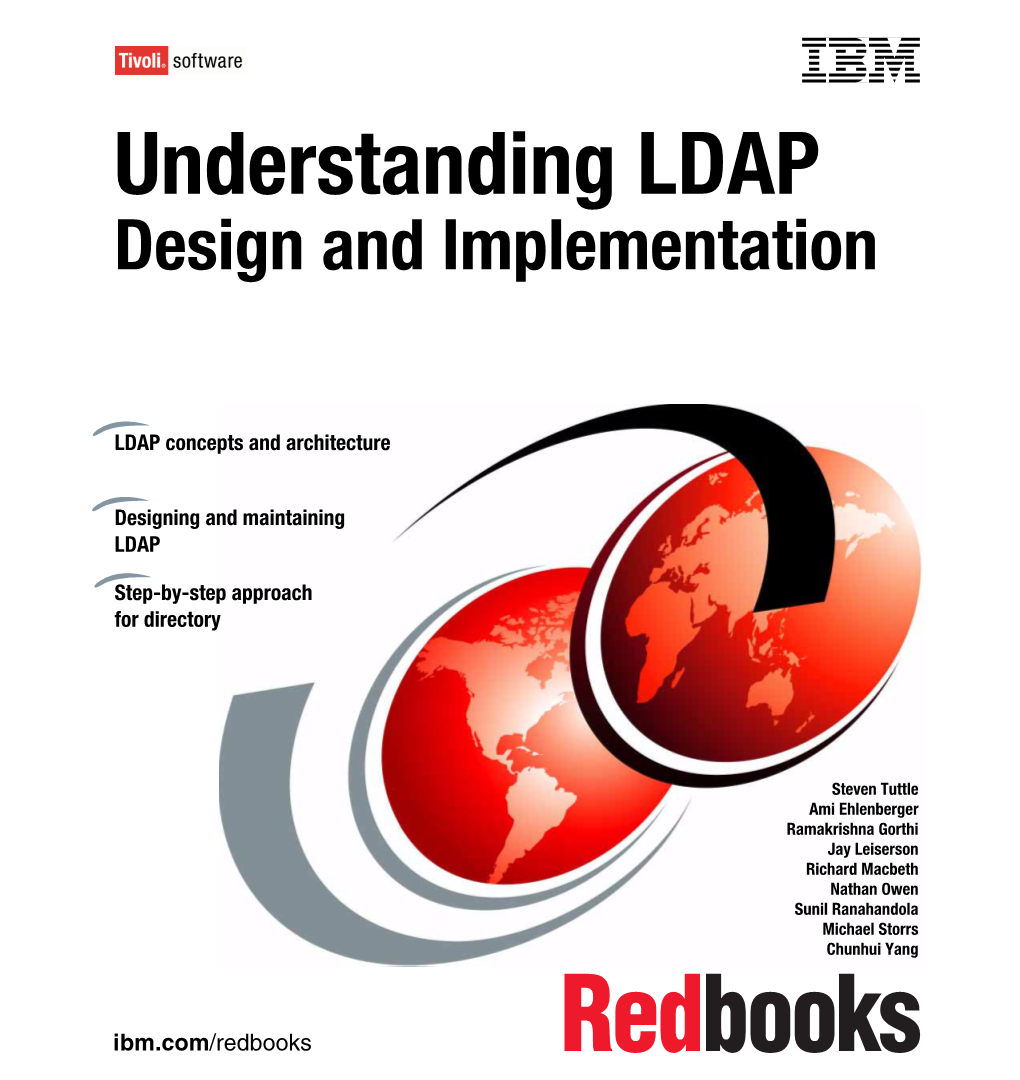 Understanding LDAP Design and Implementation