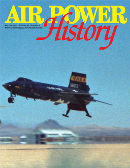 AIR POWER History / WINTER 2015 from the Editor