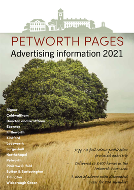 Petworth Pages Mediapack 2021