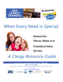 A Clergy Resource Guide