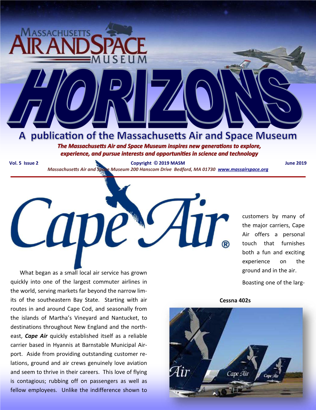 Horizons Volume 5 Issue 2 2019