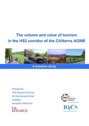 Report Providing a Tourism Baseline in the HS2 Corridor
