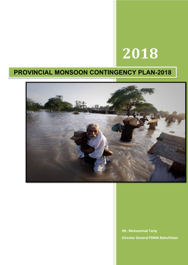 Provincial Monsoon Contingency Plan-2018