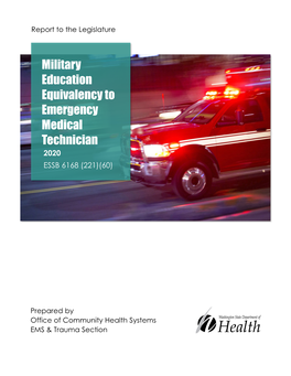 Military Education Equivalency to Emergency Medical Technicians