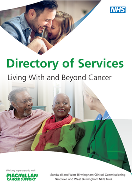 Directory of Service Living with and Beyond Cancer