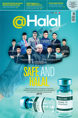 Break Away from Conspiracy Theories That the Covid-19 Vaccination Is Designed to Control the Muslim Population P10-15 02 @Halal | March-April