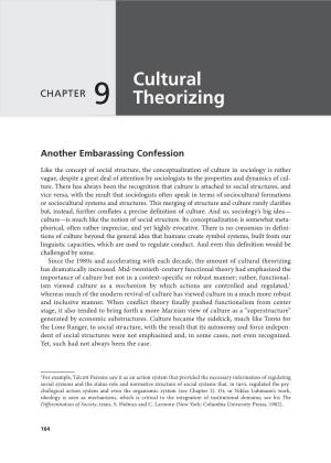 Cultural Theorizing Has Dramatically Increased
