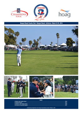 Newport Beach Country Club • Newport Beach, California • March 10-16, 2014