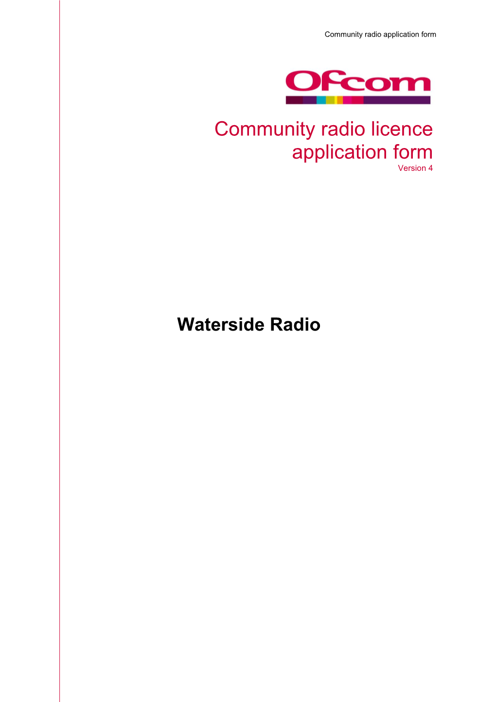 Waterside Radio