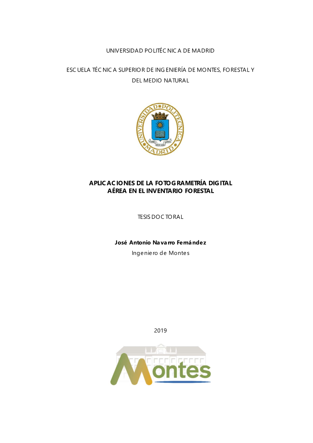 Aplicaciones De La Fotogrametría Digital Aérea En El Inventario Forestal