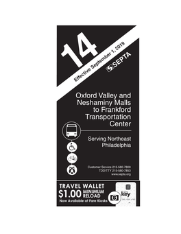 Oxford Valley and Neshaminy Malls to Frankford Transportation Center