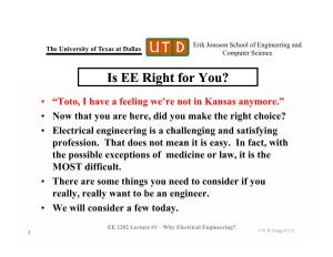 Is EE Right for You?