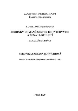 Hrdinky Románů Sester Bronteových a Žena 19