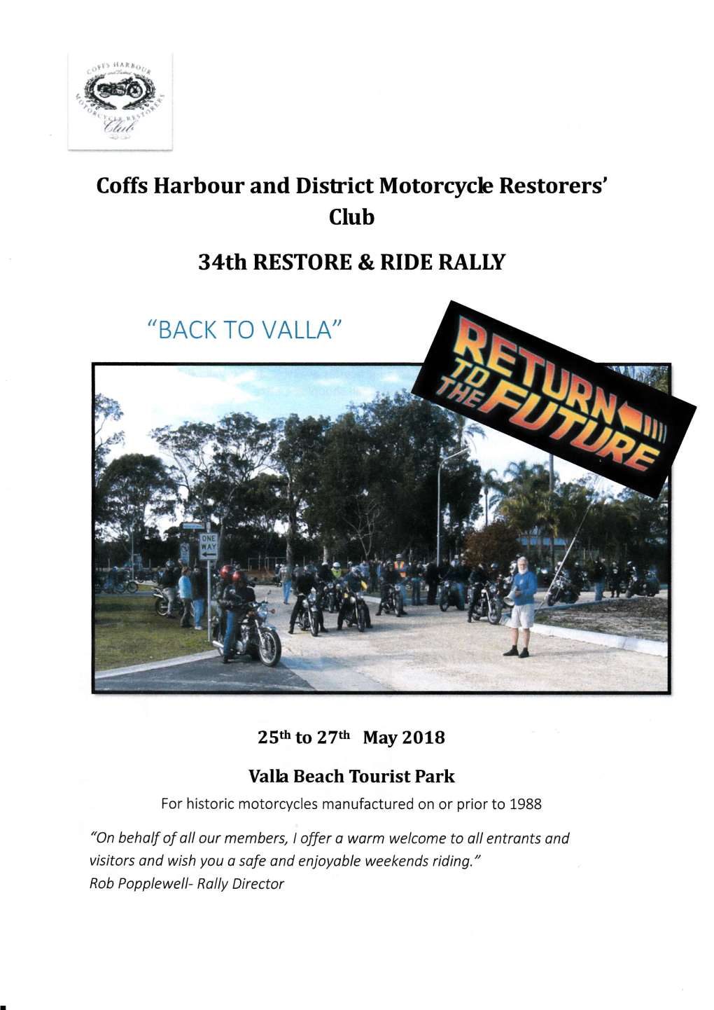 Coffs Harbour and District Motorcycle Restorers' Club