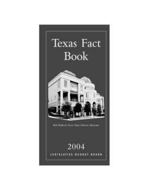 Policy Report Texas Fact Book 2004