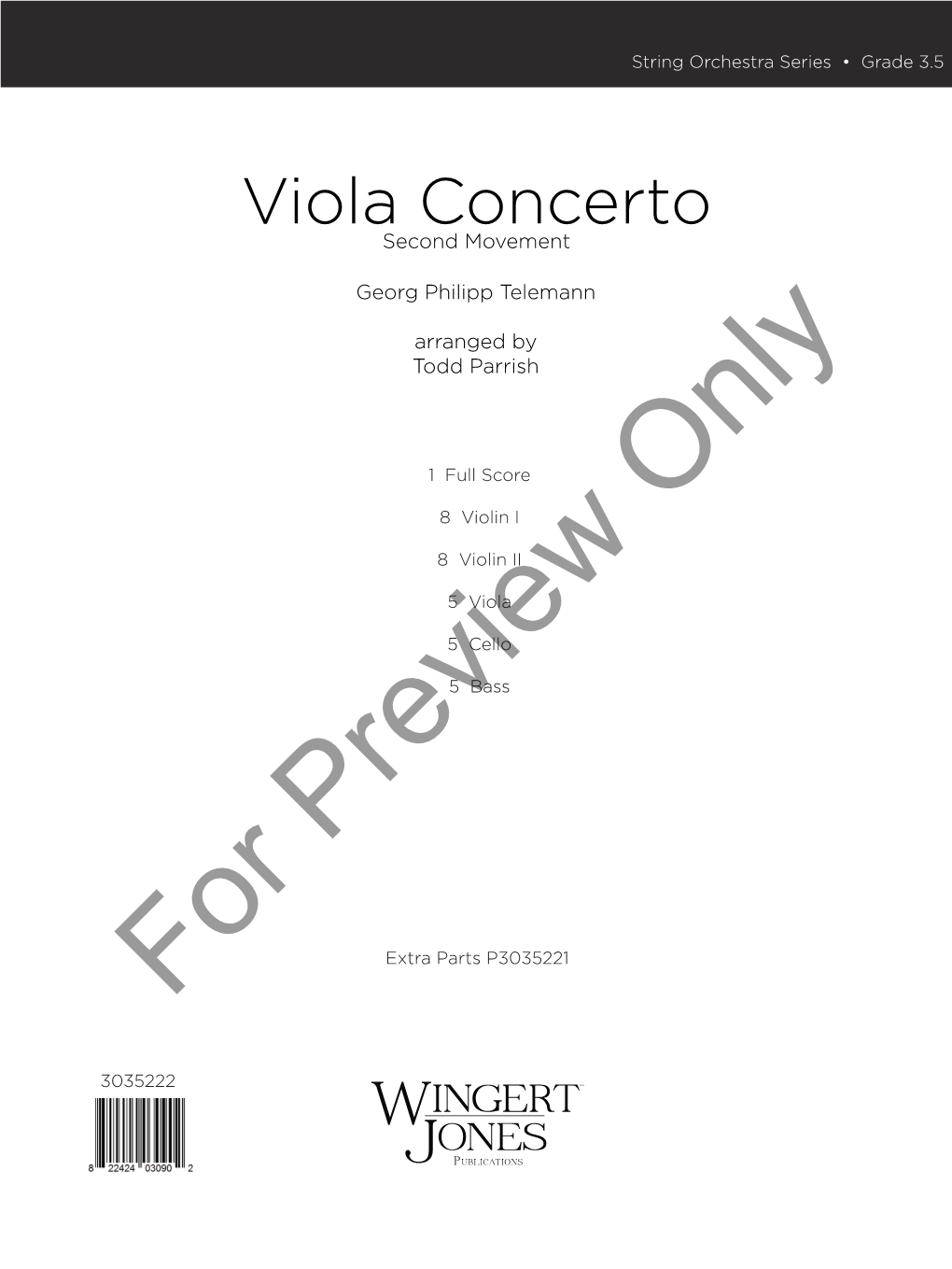 Viola Concerto Second Movement