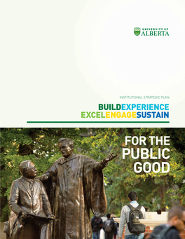 Institutional Strategic Plan, University of Alberta