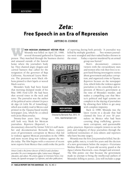 Zeta: Free Speech in an Era of Repression