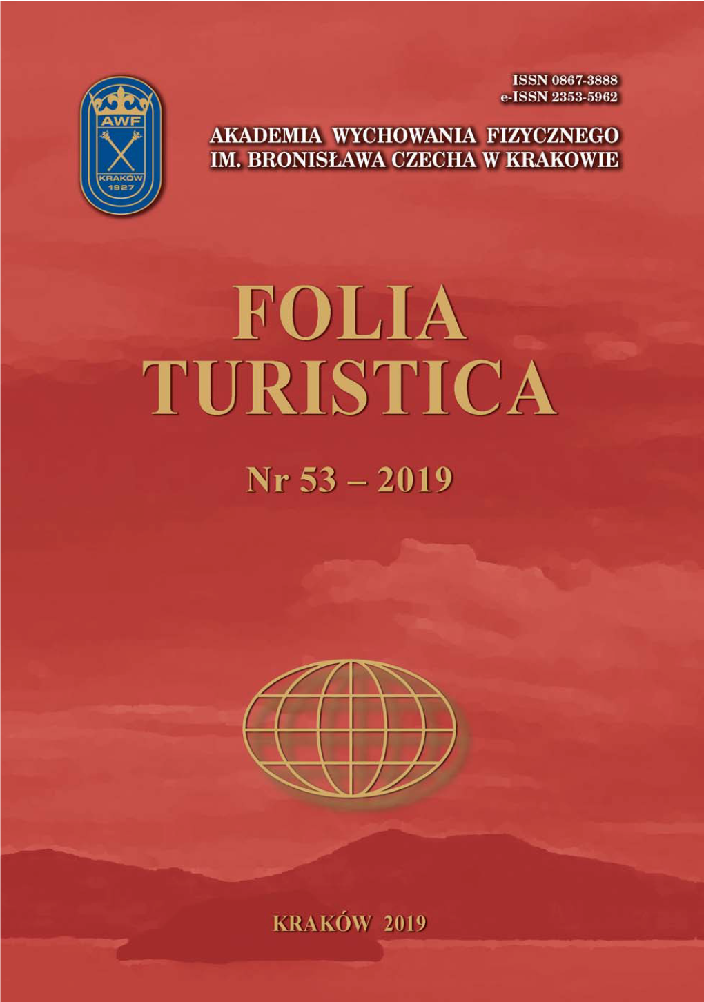 Folia Turistica FT NR 53 2019 WWW V2.Indb